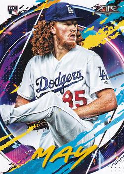 2020 Topps Fire #110 Dustin May Front