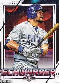 2020 Topps Fire #123 Kyle Schwarber Front