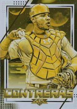 2020 Topps Fire - Gold Minted #10 Willson Contreras Front