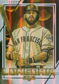 2020 Topps Fire - Gold Minted #25 Evan Longoria Front