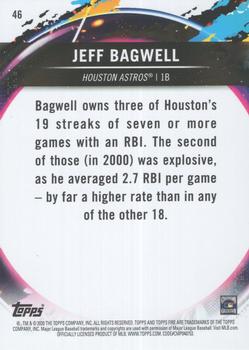 2020 Topps Fire - Gold Minted #46 Jeff Bagwell Back