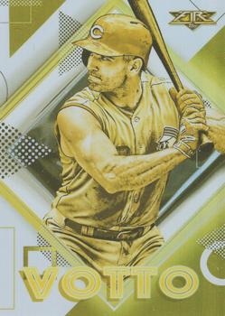2020 Topps Fire - Gold Minted #69 Joey Votto Front