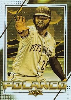 2020 Topps Fire - Gold Minted #75 Gregory Polanco Front