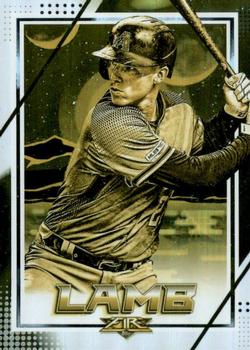 2020 Topps Fire - Gold Minted #81 Jake Lamb Front