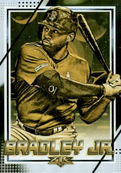 2020 Topps Fire - Gold Minted #165 Jackie Bradley Jr. Front