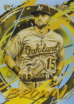 2020 Topps Fire - Gold Minted #169 Seth Brown Front