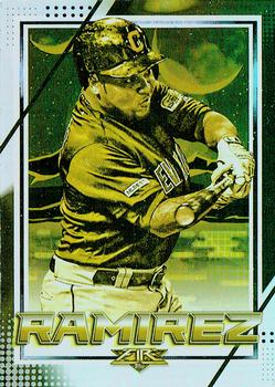 2020 Topps Fire - Gold Minted #192 Jose Ramirez Front