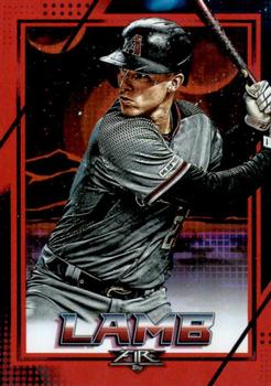 2020 Topps Fire - Flame #81 Jake Lamb Front