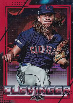 2020 Topps Fire - Flame #102 Mike Clevinger Front