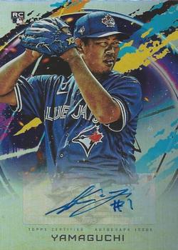 2020 Topps Fire - Fire Autographs #FA-SY Shun Yamaguchi Front