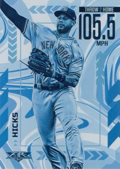 2020 Topps Fire - Arms Ablaze #AA-14 Aaron Hicks Front