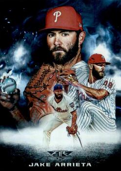 2020 Topps Fire - Smoke and Mirrors #SM-20 Jake Arrieta Front