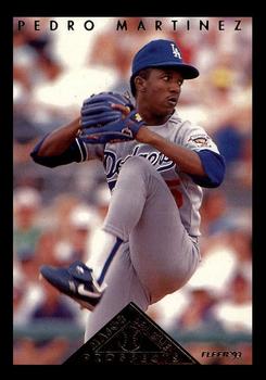 1993 Fleer - Major League Prospects (Series Two) #4 Pedro Martinez Front