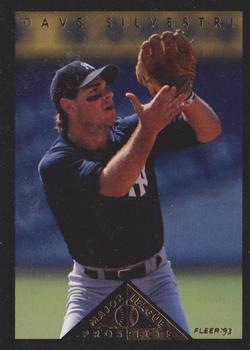 1993 Fleer - Major League Prospects (Series Two) #5 Dave Silvestri Front