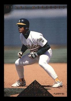 1993 Fleer - Major League Prospects (Series Two) #12 Henry Mercedes Front