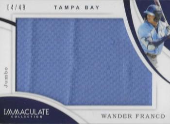 2020 Panini Immaculate Collection - Jumbo #J-WF Wander Franco Front