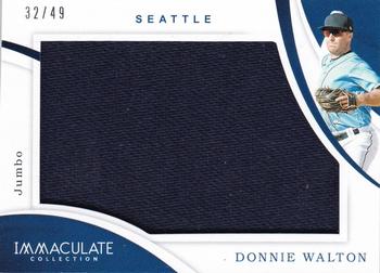 2020 Panini Immaculate Collection - Jumbo #J-DW Donnie Walton Front