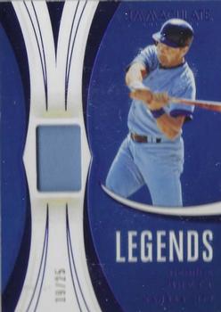 2020 Panini Immaculate Collection - Legends Material Blue #LM-GB George Brett Front