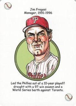 2006 Hero Decks Philadelphia Phillies Baseball Heroes Playing Cards #NNO Jim Fregosi Front