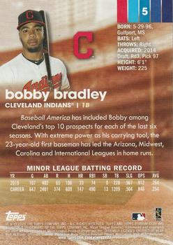 2020 Stadium Club - Red Foil #5 Bobby Bradley Back