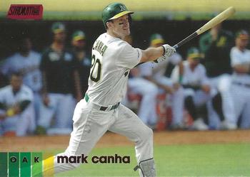 2020 Stadium Club - Red Foil #37 Mark Canha Front