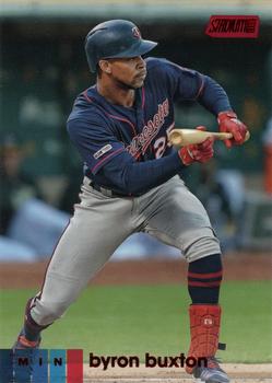 2020 Stadium Club - Red Foil #43 Byron Buxton Front