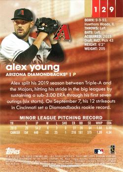 2020 Stadium Club - Red Foil #129 Alex Young Back