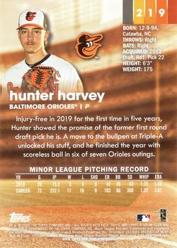 2020 Stadium Club - Red Foil #219 Hunter Harvey Back