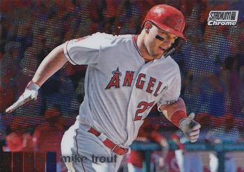 2020 Stadium Club - Chrome #1 Mike Trout Front