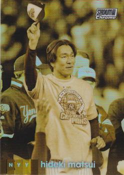 2020 Stadium Club - Chrome Gold Minted Refractor #103 Hideki Matsui Front