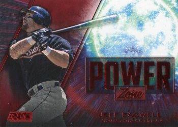 2020 Stadium Club - Power Zone Red #PZ-15 Jeff Bagwell Front