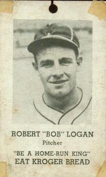 1936 Kroger Bread Indianapolis Indians #NNO Bob Logan Front