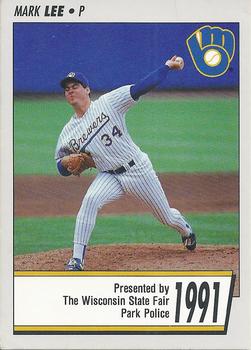 1991 Milwaukee Brewers Police - Wisconsin State Fair Park Police #NNO Mark Lee Front