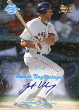 2008 Upper Deck Sweet Spot - Sweet Beginnings Autographs SN50 #119 Jonathan Van Every Front