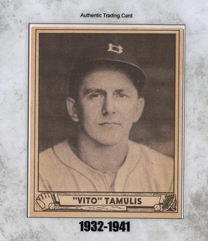 2020 Historic Autographs Half Century - Era II (1932-1941) #NNO Vito Tamulis Front