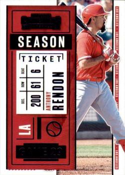 2020 Panini Contenders #1 Anthony Rendon Front