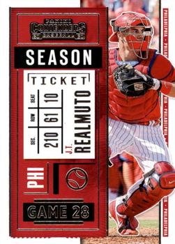 2020 Panini Contenders #30 J.T. Realmuto Front