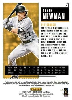 2020 Panini Contenders #48 Kevin Newman Back