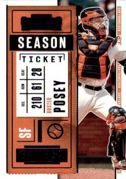 2020 Panini Contenders #51 Buster Posey Front