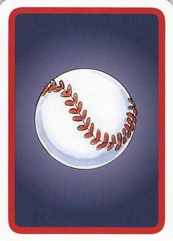 2006 Hero Decks Cleveland Indians Baseball Heroes Playing Cards #2♣ Steve O'Neill Back