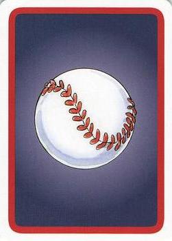 2006 Hero Decks Cleveland Indians Baseball Heroes Playing Cards #6♣ Joe Sewell Back