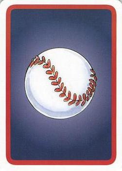 2006 Hero Decks Cleveland Indians Baseball Heroes Playing Cards #2♦ Jim Hegan Back