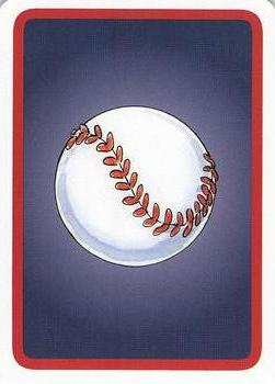 2006 Hero Decks Cleveland Indians Baseball Heroes Playing Cards #7♠ David Justice Back