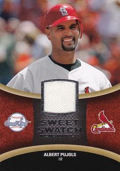 2008 Upper Deck Sweet Spot - Swatches #SS-AP Albert Pujols Front