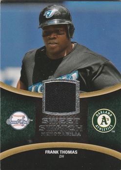2008 Upper Deck Sweet Spot - Swatches #SS-FT Frank Thomas Front