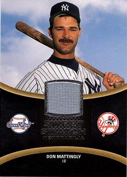 2008 Upper Deck Sweet Spot - Swatches #SS-MA Don Mattingly Front