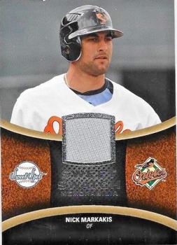 2008 Upper Deck Sweet Spot - Swatches #SS-NM Nick Markakis Front