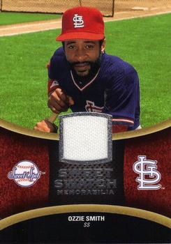 2008 Upper Deck Sweet Spot - Swatches #SS-OS Ozzie Smith Front