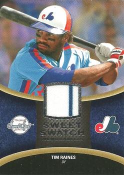 2008 Upper Deck Sweet Spot - Swatches #SS-TR Tim Raines Front