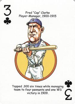 2006 Hero Decks Pittsburgh Pirates Baseball Heroes Playing Cards #3♣ Fred 